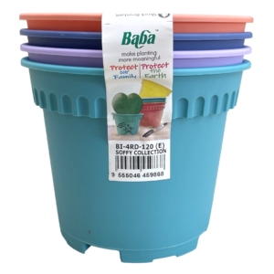 BABA BI-4RD-120 Soffy Collection Pot (Pack of 4pcs)