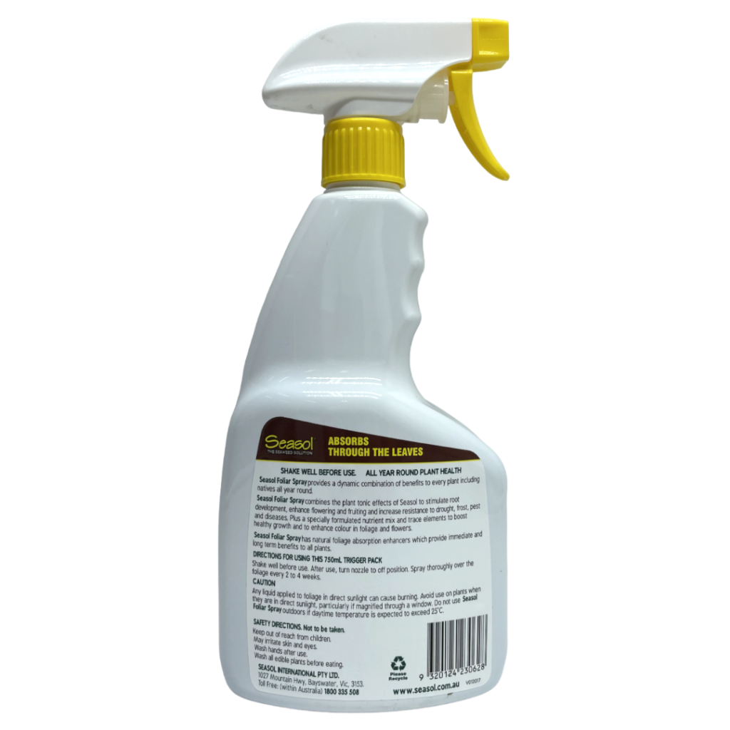 SEASOL Foliar Spray Seaweed Solution (750ml RTU)